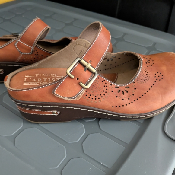 Spring Step L'Artiste Mules Size 39 - Picture 2 of 8